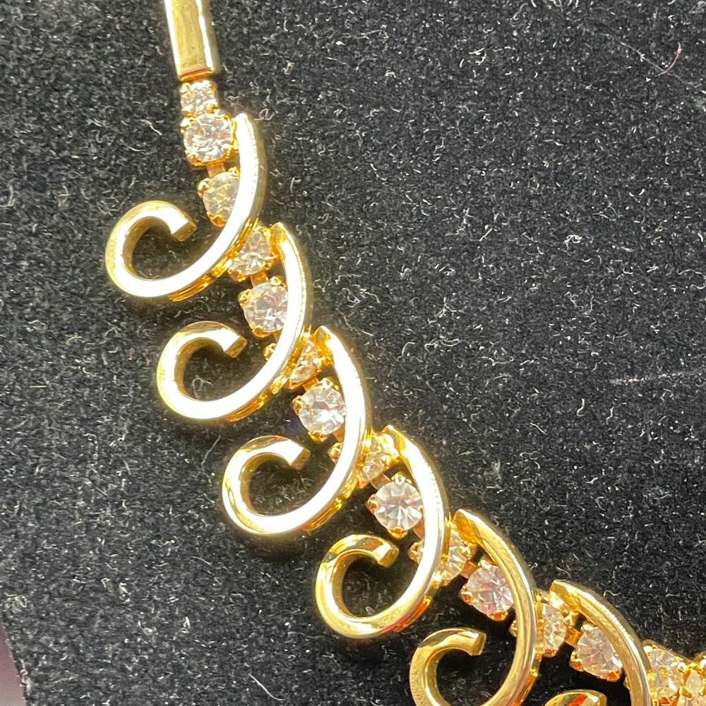 Sarah Coventry Signed Celestial Fire Vintage Chok… - image 5